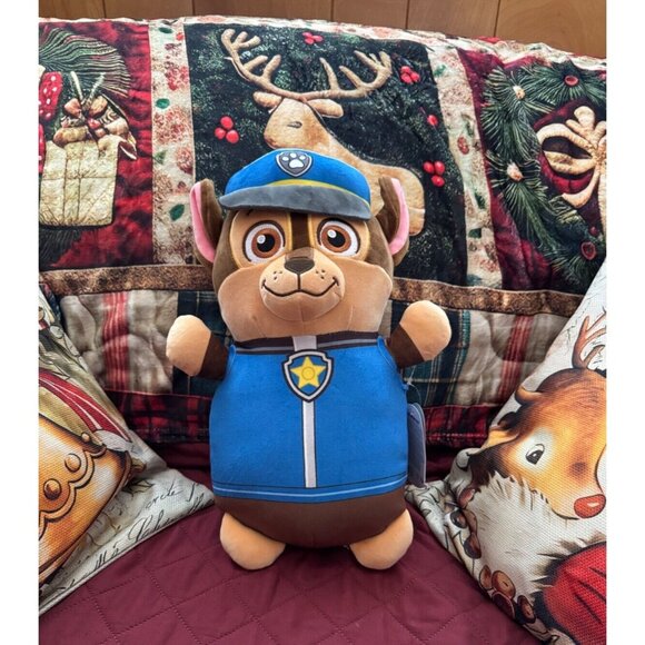 Hug Mees Paw Patrol Chase Squishmallows  14" Plush Childs Ultra Soft Stuffed Toy - Picture 1 of 10